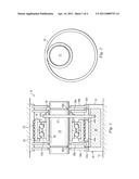 AUXILIARY BEARING SYSTEM WITH OIL RING FOR MAGNETICALLY SUPPORTED ROTOR SYSTEM diagram and image