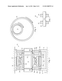 AUXILIARY BEARING SYSTEM WITH OIL RING FOR MAGNETICALLY SUPPORTED ROTOR SYSTEM diagram and image
