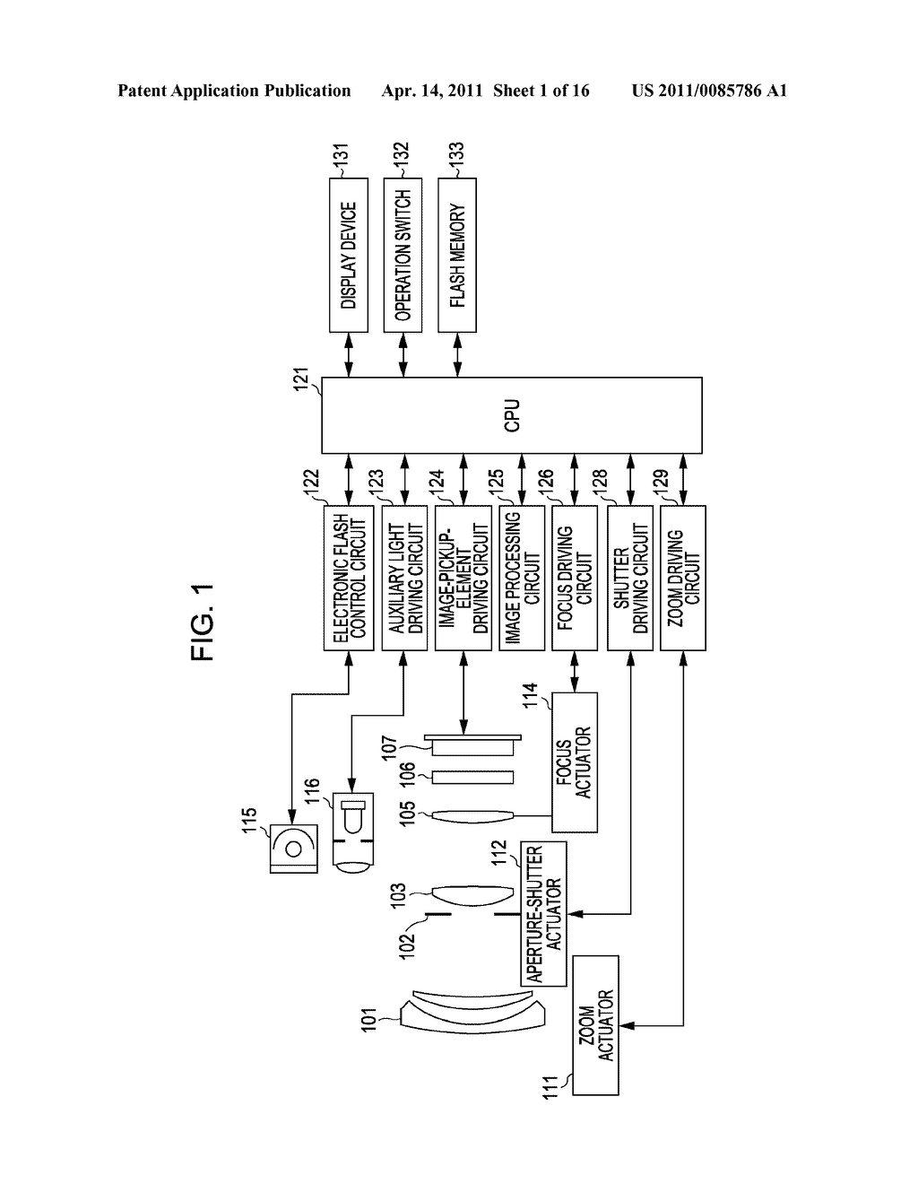 FOCUS ADJUSTING APPARATUS AND FOCUS ADJUSTING METHOD - diagram, schematic, and image 02