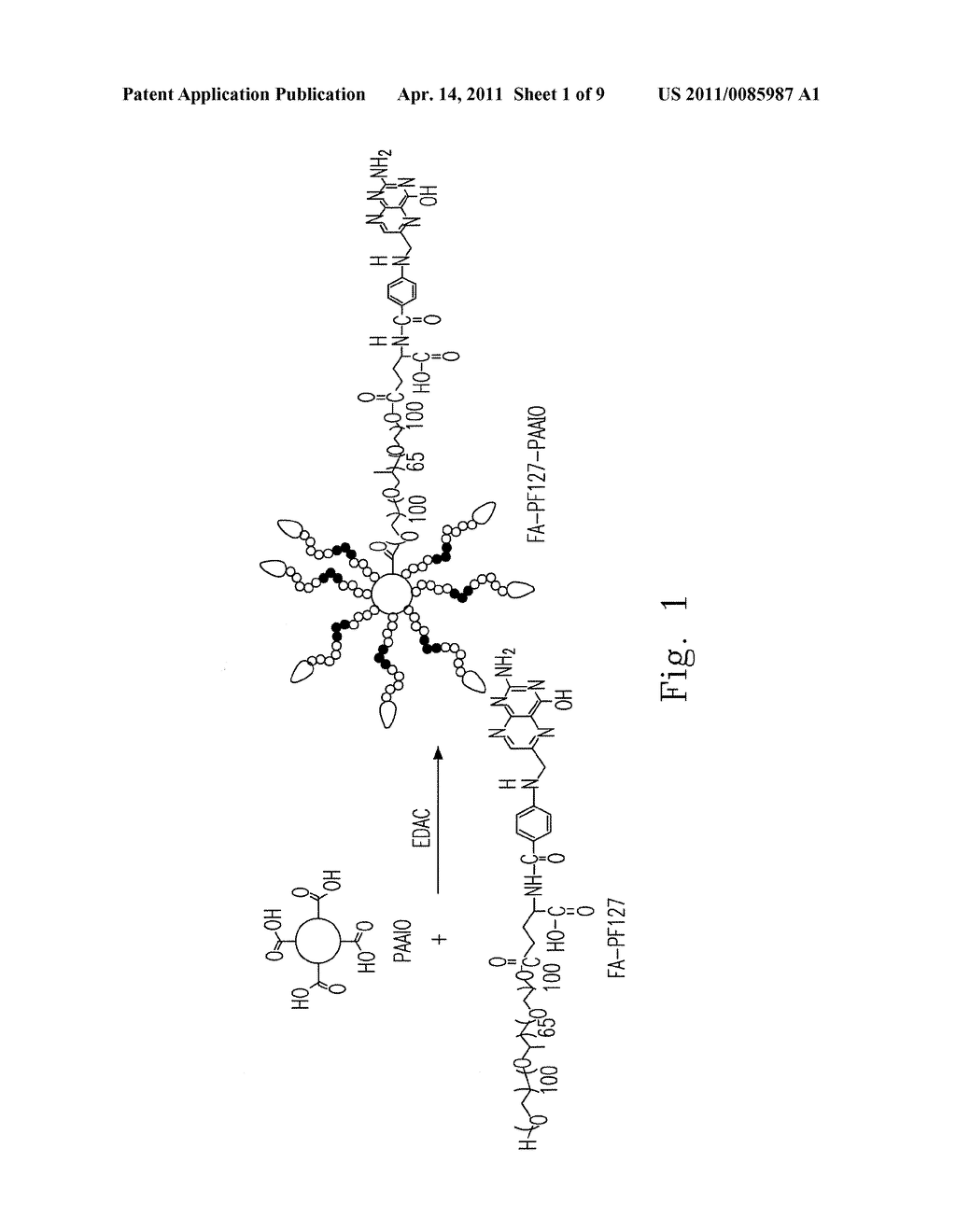 FOLIC ACID-MEDIATED MAGNETIC NANOPARTICLE CLUSTERS FOR COMBINED TARGETING, DIAGNOSIS, AND THERAPY APPLICATIONS - diagram, schematic, and image 02