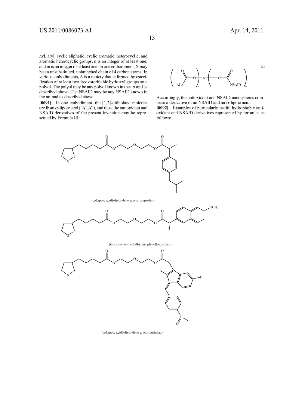 NANOMETER-SIZED PRODRUGS OF NSAIDs - diagram, schematic, and image 35