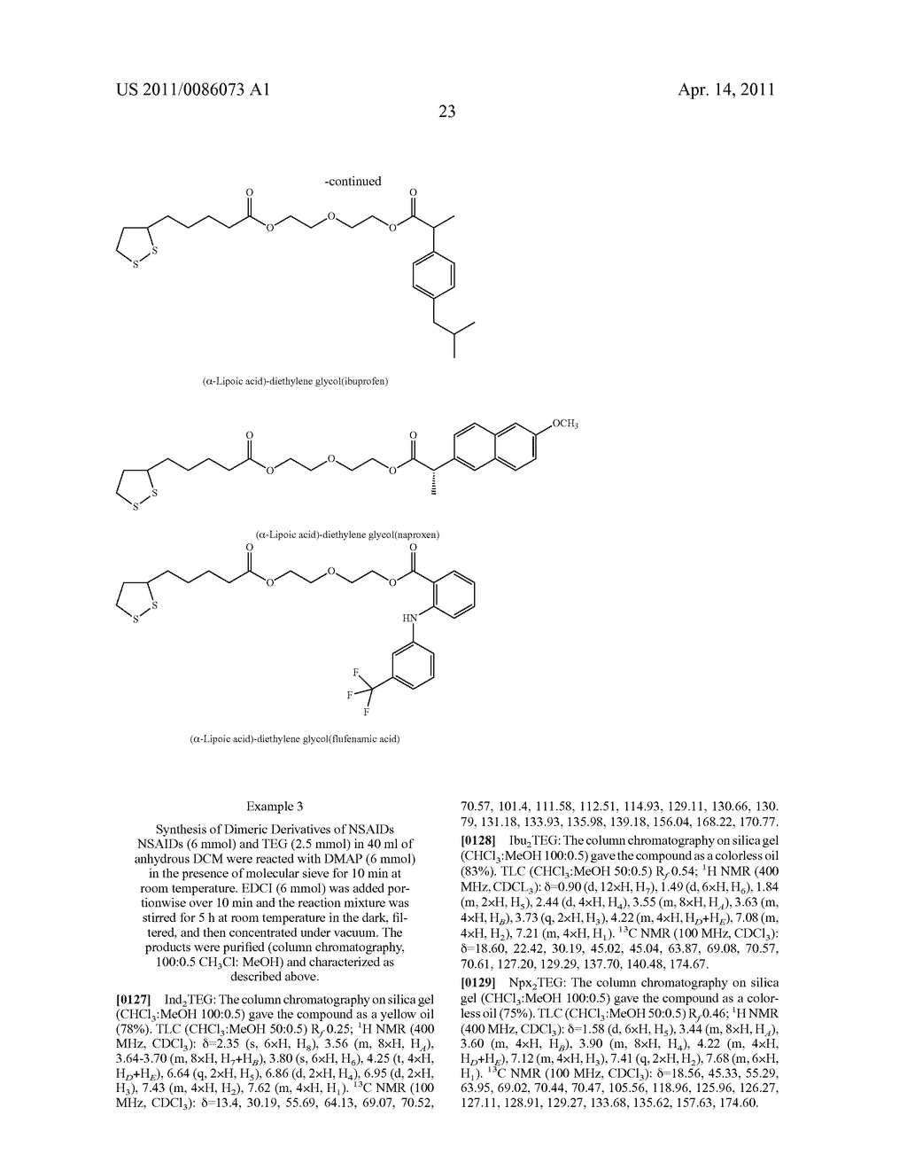 NANOMETER-SIZED PRODRUGS OF NSAIDs - diagram, schematic, and image 43