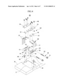 JOINING DEVICE FOR FUEL CELL STACK AND FUEL CELL STACK PROVIDED WITH THE SAME diagram and image