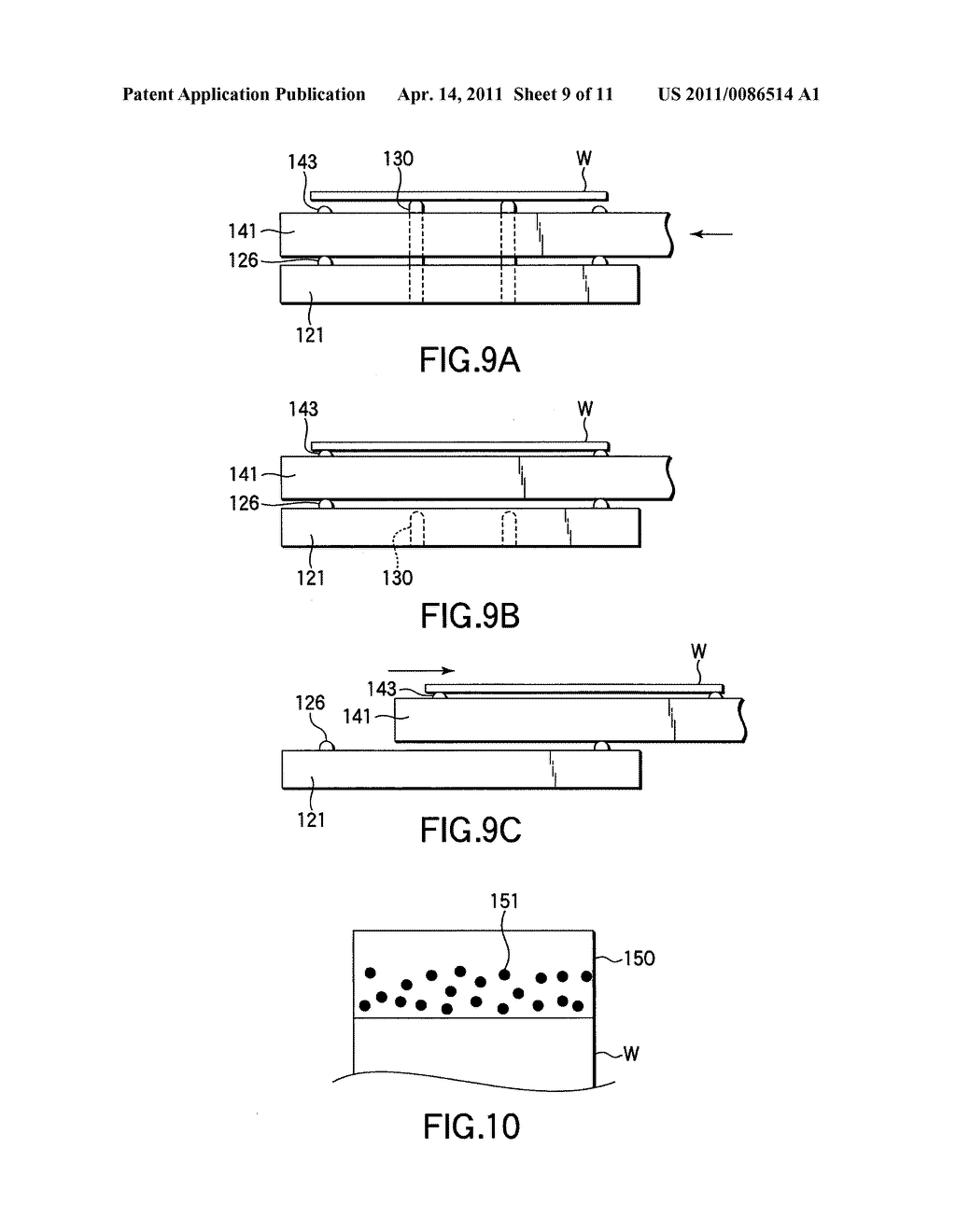 SUBSTRATE PROCESSING METHOD AND APPARATUS - diagram, schematic, and image 10