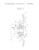 MOUNTING DEVICE FOR DISK-SHAPED ROTATING TOOL diagram and image