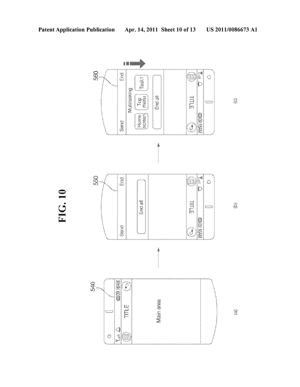 MOBILE TERMINAL AND METHOD OF CONTROLLING THE OPERATION OF THE MOBILE TERMINAL - diagram, schematic, and image 11
