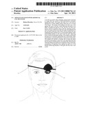 Novelty eye patch with artificial eye or eyelid diagram and image