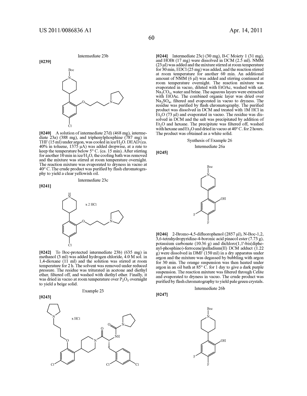 Substituted Phenylpiperidine Derivatives As Melanocortin-4 Receptor Modulators - diagram, schematic, and image 61