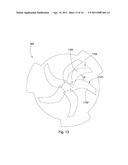 Fixed Bladed Drill Bit Force Balanced by Blade Spacing diagram and image