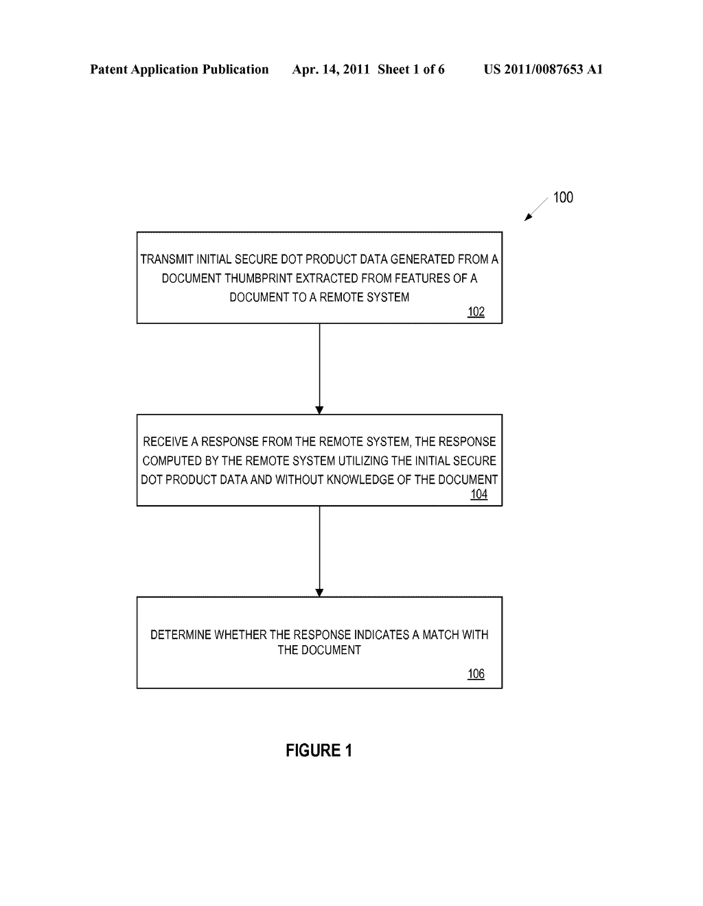 METHOD AND APPARATUS FOR SECURE AND OBLIVIOUS DOCUMENT MATCHING - diagram, schematic, and image 02