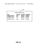 VISUAL ORGANIZATION OF INFORMATION VIA ASSOCIATED GEOSPATIAL DATA diagram and image