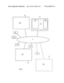 Communication system, server and method diagram and image