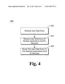 Routing User Data Entries to Applications diagram and image