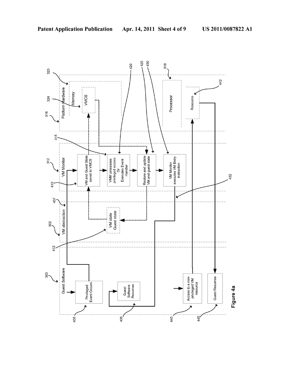 VIRTUALIZING PHYSICAL MEMORY IN A VIRTUAL MACHINE SYSTEM - diagram, schematic, and image 05