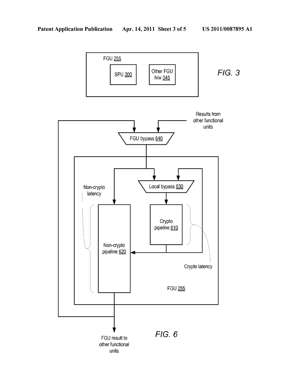 APPARATUS AND METHOD FOR LOCAL OPERAND BYPASSING FOR CRYPTOGRAPHIC INSTRUCTIONS - diagram, schematic, and image 04