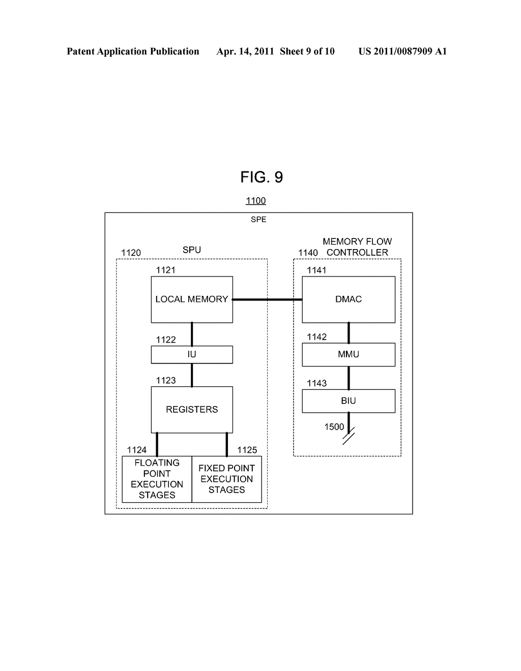 Power Consumption Reduction In A Multiprocessor System - diagram, schematic, and image 10