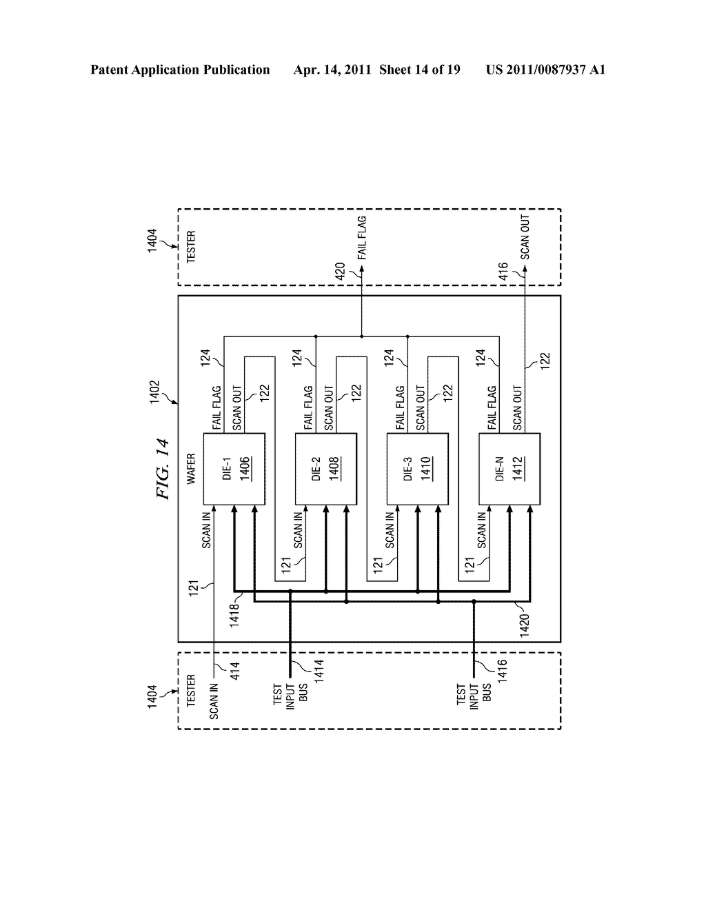 CORE CIRCUIT TEST ARCHITECTURE - diagram, schematic, and image 15