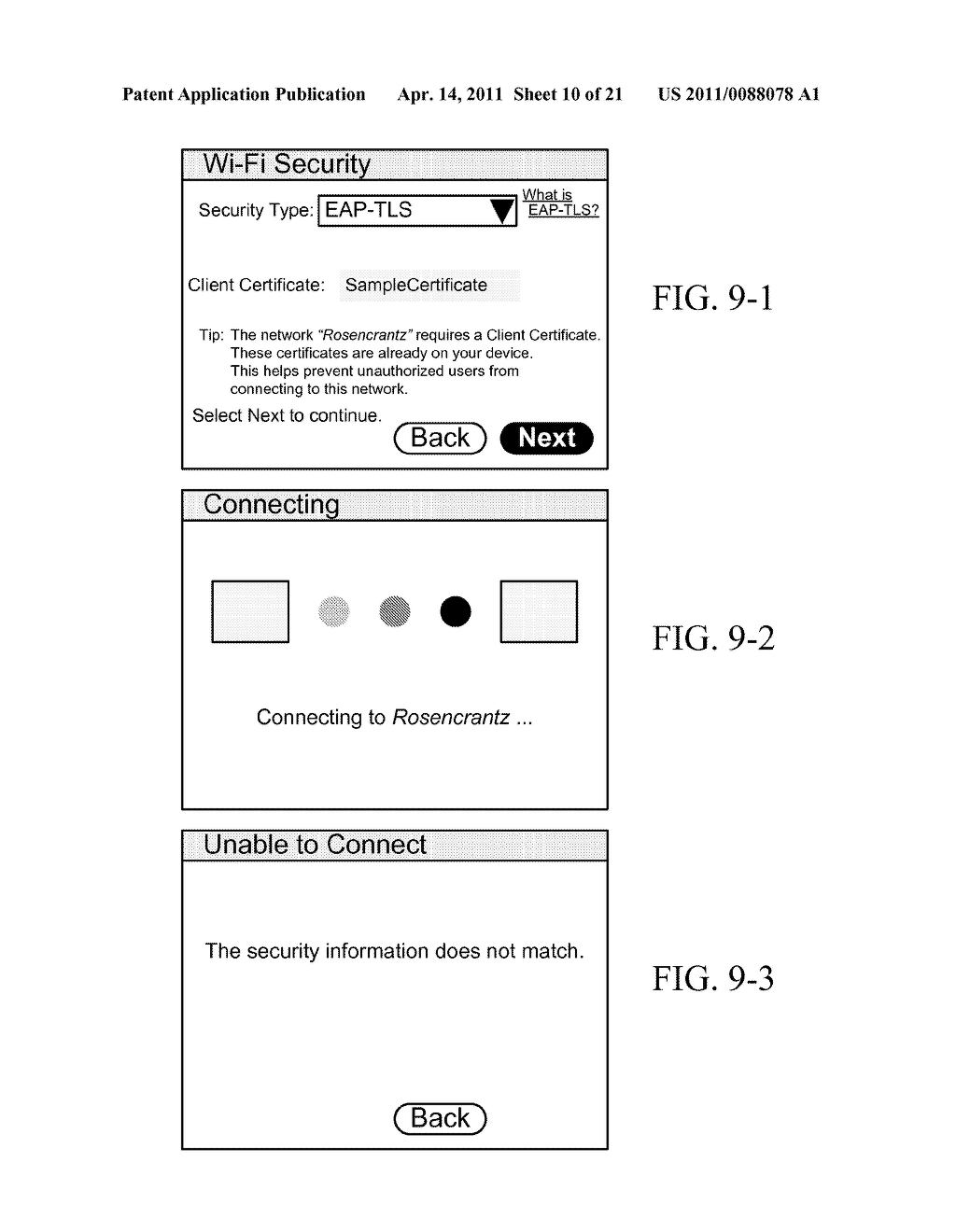 Authentication Failure in a Wireless Local Area Network - diagram, schematic, and image 11