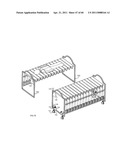 Multi-purpose Hospital Bed diagram and image