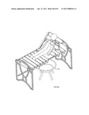 Multi-purpose Hospital Bed diagram and image