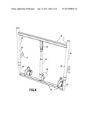 HOSPITAL BED WITH ADJUSTABLE SLEEPING SURFACE diagram and image