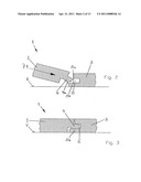 PANEL AND FASTENING SYSTEM FOR SUCH PANEL diagram and image