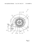 Radial compressor, particularly for an exhaust gas turbocharger of an internal combustion engine diagram and image