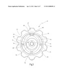 Instrument With Self-Unlocking Adjustment Wheel diagram and image