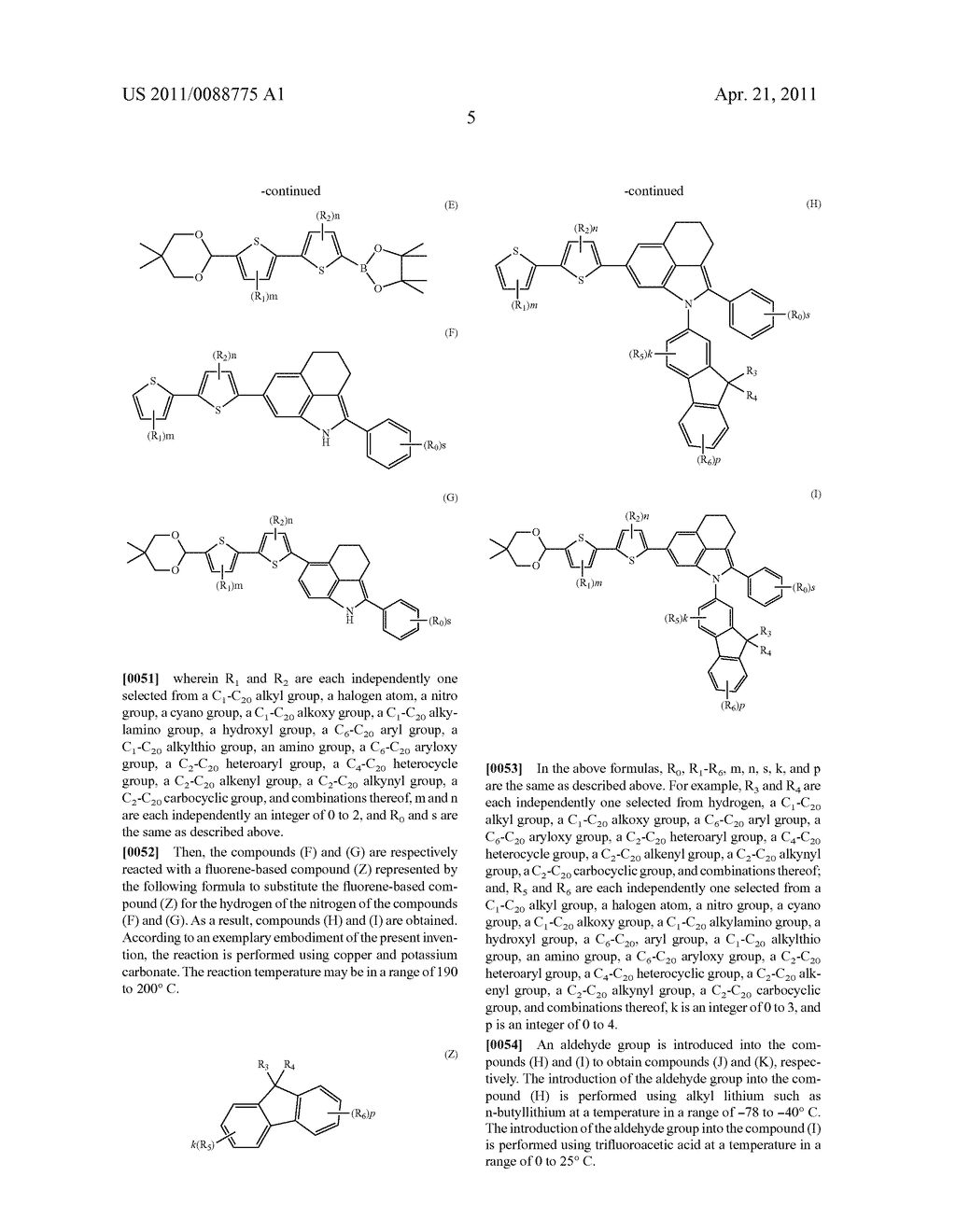 BENZOINDOLE-BASED COMPOUND AND DYE-SENSITIZED SOLAR CELL USING THE SAME - diagram, schematic, and image 14