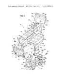 SHOCK ABSORBING STRUCTURE FOR VEHICLE diagram and image