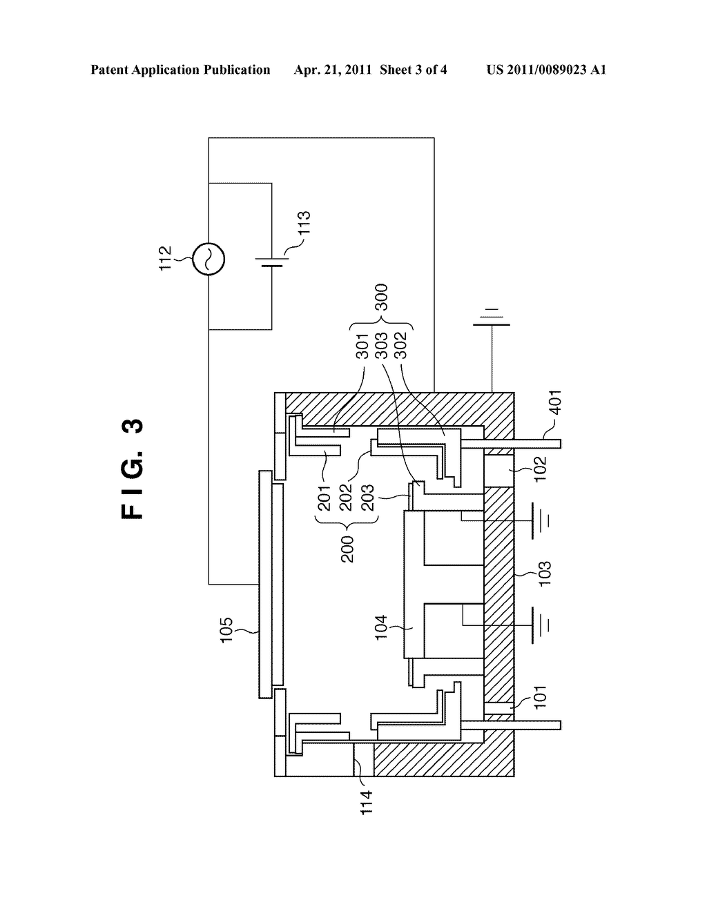 PLASMA PROCESSING APPARATUS AND ELECTRONIC DEVICE MANUFACTURING METHOD - diagram, schematic, and image 04