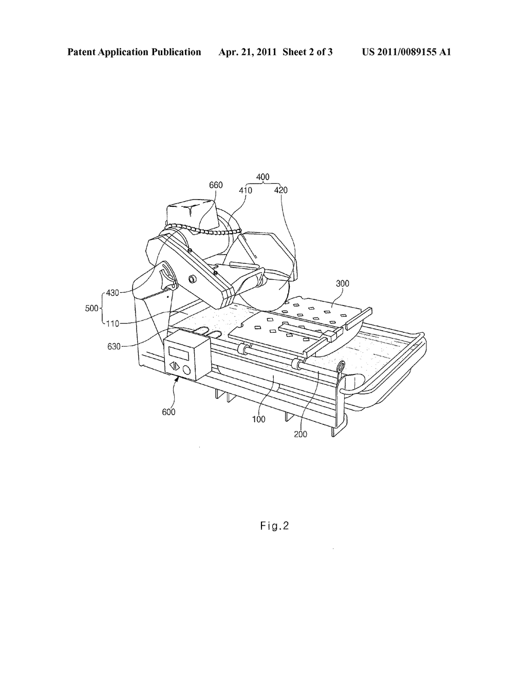 COOLANT TEMPERATURE CONTROL APPARATUS FOR A WET SAW - diagram, schematic, and image 03