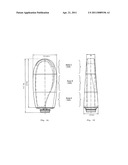 PERSONAL-CARE ARTICLE FOR SEQUENTIALLY DISPENSING COMPOSITIONS WITH VARIABLE CONCENTRATIONS OF HYDROPHOBIC BENEFIT MATERIALS diagram and image