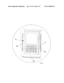 Contactless battery charging apparel diagram and image