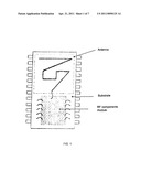 FRONT END BLOCK WITH INTERGRATED ANTENNA diagram and image