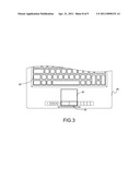 PORTABLE ELECTRONIC DEVICE WITH SWITCHABLE INPUT/OUTPUT PORTIONS diagram and image