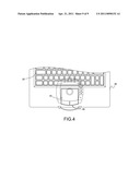 PORTABLE ELECTRONIC DEVICE WITH SWITCHABLE INPUT/OUTPUT PORTIONS diagram and image