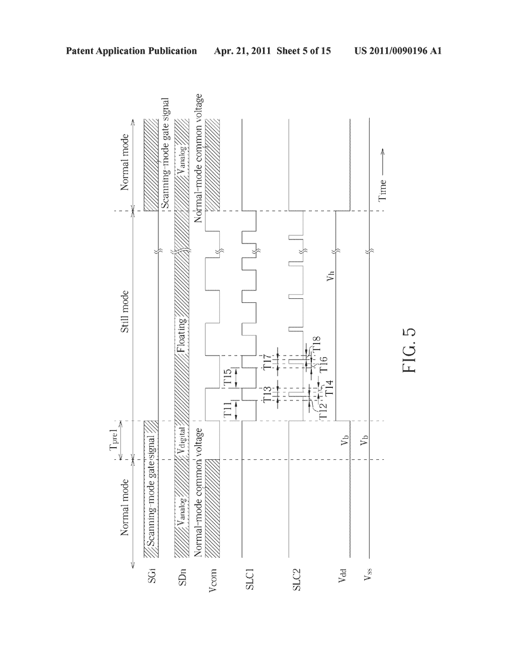 LIQUID CRYSTAL DISPLAY HAVING PIXEL DATA SELF-RETAINING FUNCTIONALITY AND OPERATION METHOD THEREOF - diagram, schematic, and image 06