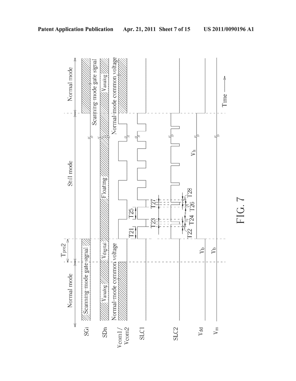 LIQUID CRYSTAL DISPLAY HAVING PIXEL DATA SELF-RETAINING FUNCTIONALITY AND OPERATION METHOD THEREOF - diagram, schematic, and image 08
