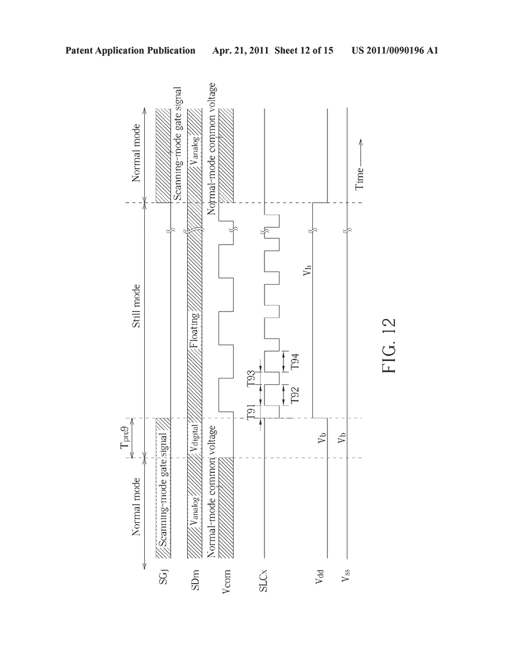 LIQUID CRYSTAL DISPLAY HAVING PIXEL DATA SELF-RETAINING FUNCTIONALITY AND OPERATION METHOD THEREOF - diagram, schematic, and image 13