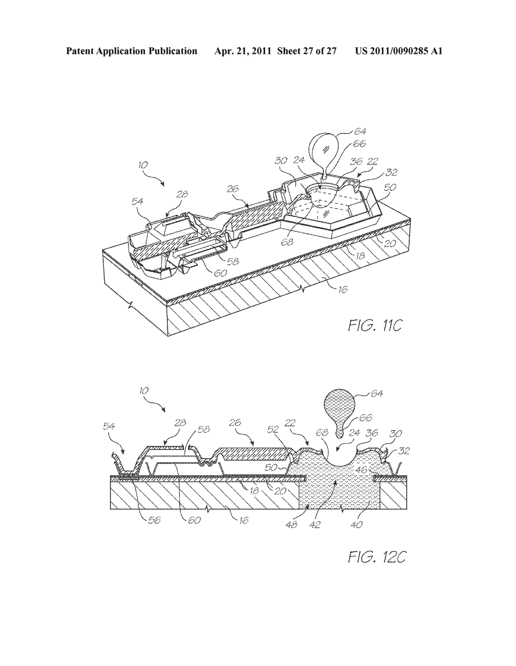 PRINTHEAD HAVING DISPLACABLE NOZZLES - diagram, schematic, and image 28