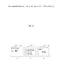 METHOD FOR INDICATING A 3D CONTENTS AND APPARATUS FOR PROCESSING A SIGNAL diagram and image