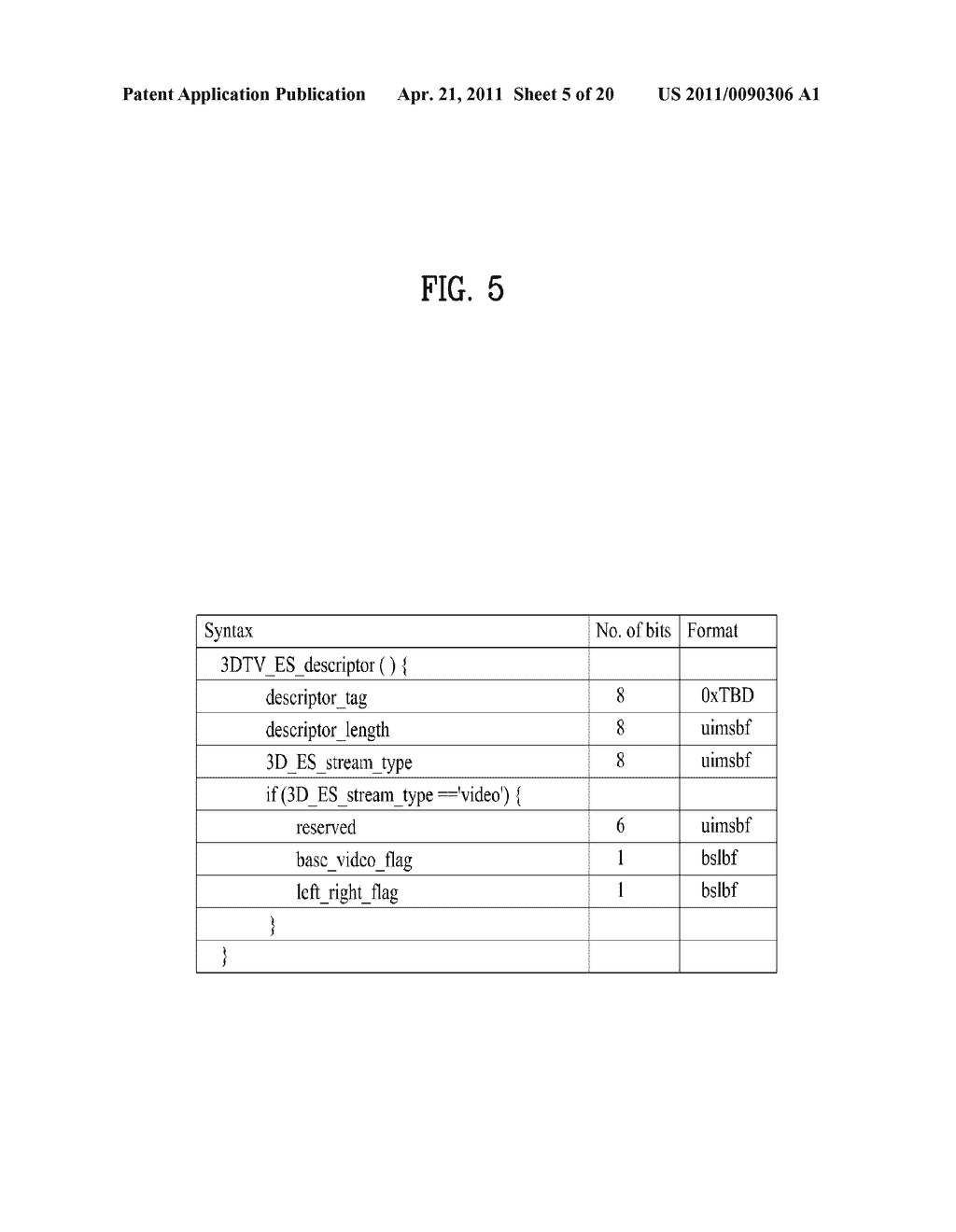 BROADCAST RECEIVER AND 3D VIDEO DATA PROCESSING METHOD THEREOF - diagram, schematic, and image 06