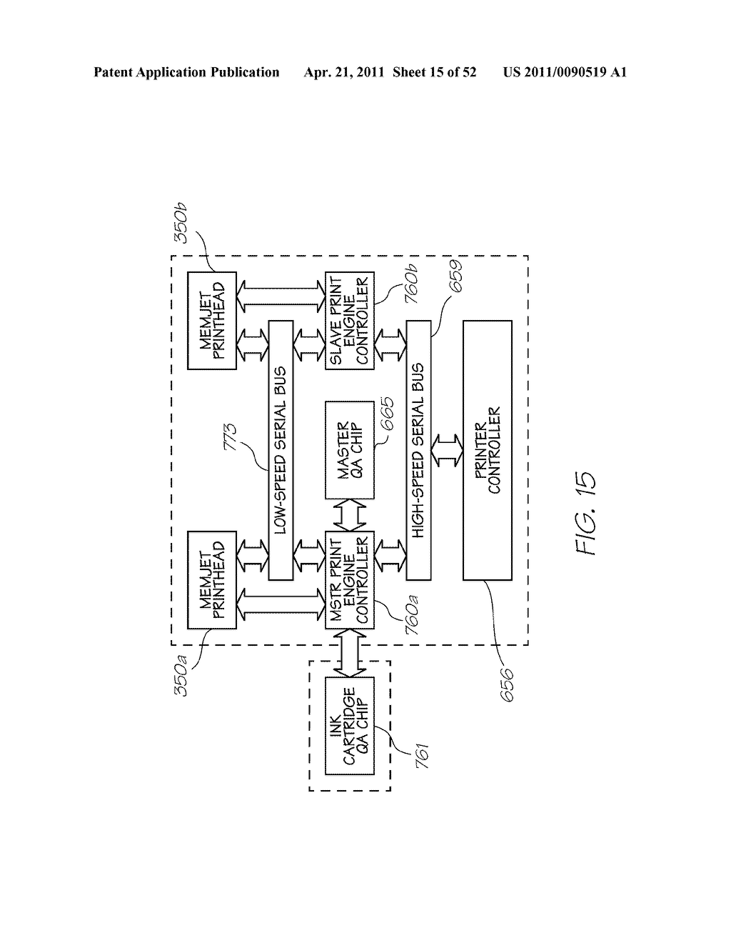 CONTROLLER HAVING TAG ENCODER FOR PRINTHEAD - diagram, schematic, and image 16