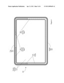 PORTABLE COMPUTER DISPLAY HOUSING diagram and image