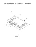 WATERPROOF STRUCTURE FOR PORTABLE TERMINAL diagram and image