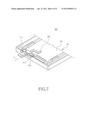 WATERPROOF STRUCTURE FOR PORTABLE TERMINAL diagram and image