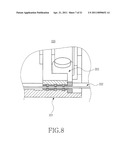 WATERPROOF STRUCTURE FOR PORTABLE TERMINAL diagram and image