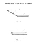 WATERPROOF STRUCTURE FOR PORTABLE TERMINAL diagram and image