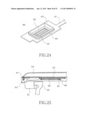 WATERPROOF STRUCTURE FOR PORTABLE TERMINAL diagram and image